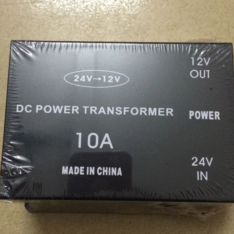 

10A Car Power Converter Inverter 36V 24V to 12V Auto Power Transformer Negative Booster Automobile Step-down Transformer