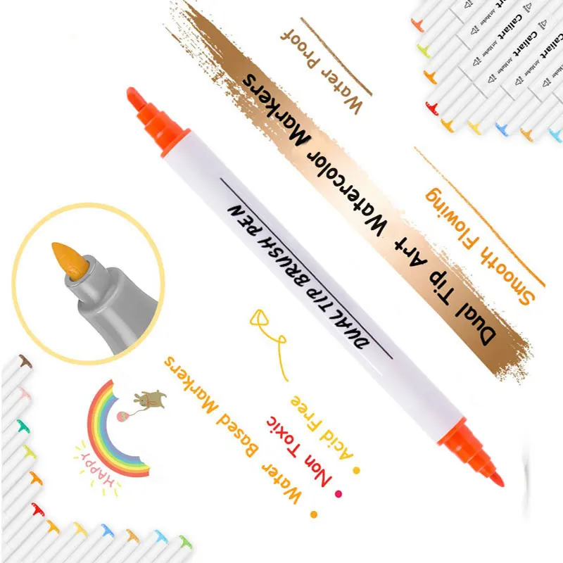

Drawing Marker Pen Sketch Fineliner Drawing Arquitectura Colored Watercolor Manga Painting Pen Markers Art Supplies