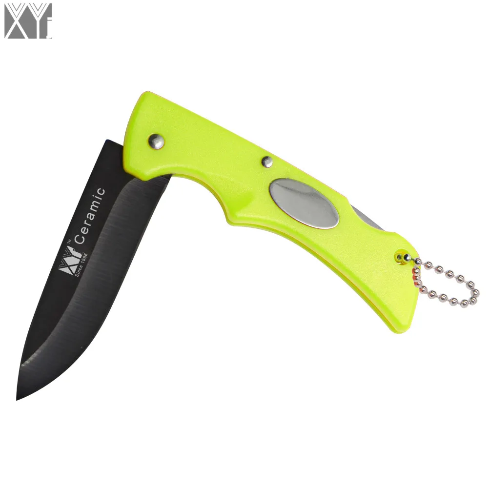 XYJ Brand Small Folding Ceramic Knife Best Gifts Utility Knife Pocket