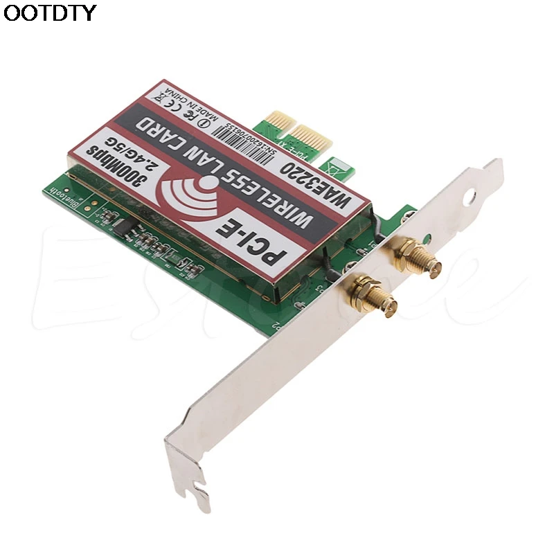 300 м LAN настольных Wi-Fi Беспроводной PCI-e PCI Express Card Wlan адаптер 1 шт.-L059 Новый горячий