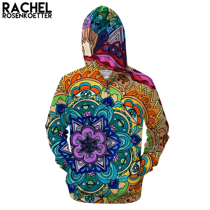 

Microcosm Mandala By Rachel RosenkoetterArt 3D Pattern Print Hoodies Men Women Casual Sweatshirt ZipperTracksuit Pullover Jacket