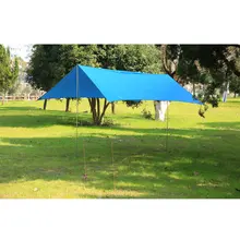 туристический тент шатер шатер палатка тент Кемпинг водонепроницаемый покрытием большие укрытия палатки для отдыха на природе