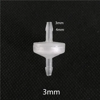 1 шт. 3 мм-12 мм мини пластиковый односторонний обратный клапан для масляной воды - Цвет: 3mm