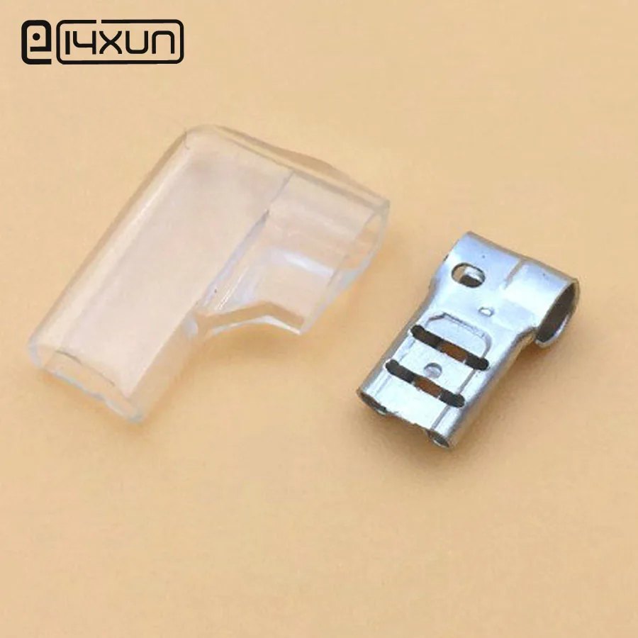 20 шт. 4 8 дюйма обжимные клеммы для кабелей 2 мм2|crimp terminal|4.8mm crimp terminalmale terminal |