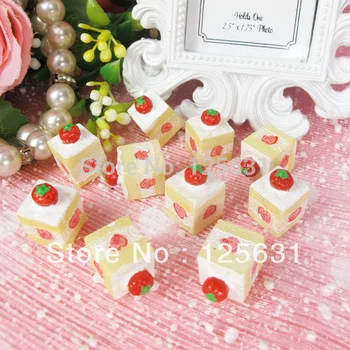 

Kawaii Resin Flatbacks DIY Aritificail Cake Cabochon Scrapbooking Embellishment Decoration Crafts Making For Pone Case: 19*12mm
