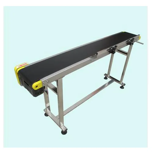 

Small Belt Conveyor Band Carrier PVC Line Sorting Conveyor for Bottles/ Food Customized Moving Belt, Rotating Table SGZ-SSJA8D
