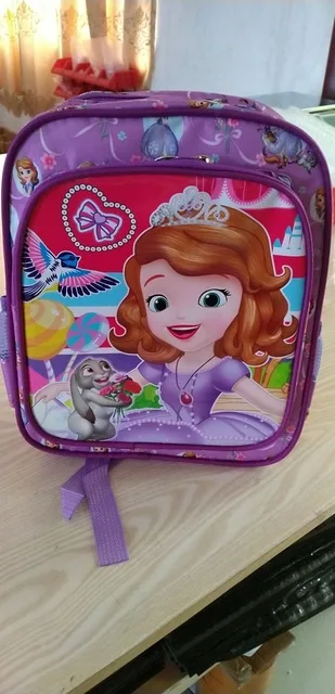 Дисней Принцесса Книга сумка для начальной школы детский мультфильм Человек-паук школьная сумка для мальчиков и девочек Холодное сердце Эльза сумка для книг рюкзак - Цвет: 1