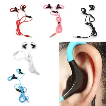 

Sport Running Jogging Earphone Earhook Stereo Earpiece with Mic for Mobile Phone