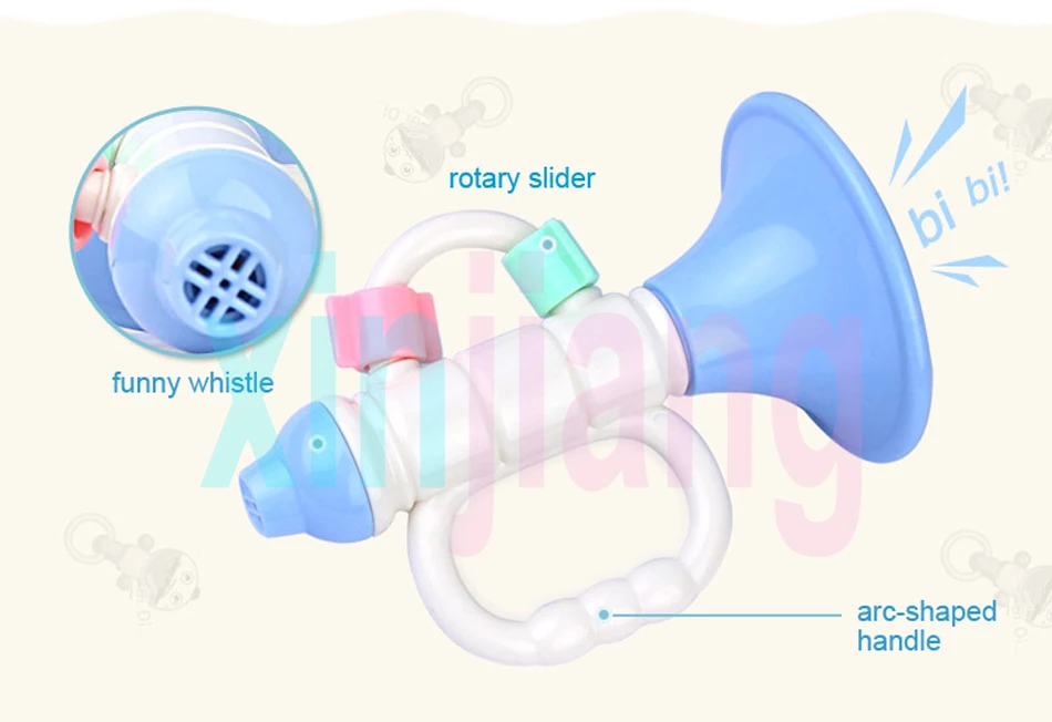 Детские погремушки, прорезыватели для зубов, игрушки для малышей, музыка, рукопожатие, колокольчик, Музыкальная погремушка, ручное встряхивание, колокольчик, кольцо для ума, игрушки для детей}