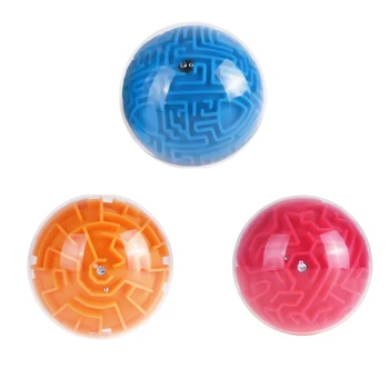 

New 3D Maze Ball Interesting Labyrinth Puzzle Game Intelligence Challenging Three-dimensional Maze Training Toy Gift for Kid