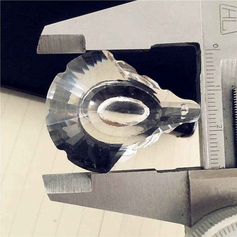 20 шт. 38 мм прозрачная Хрустальная лампа Prism люстра с подвесками-кристаллами запчасти хрустальная люстра подвески для свадьбы/дома