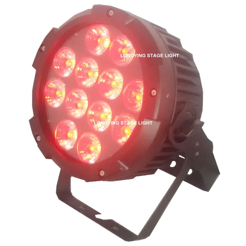 4 шт./лот водонепроницаемый прожектор для сцены 14x18 w 6in1 RGBWAP светодиодный параболический алюминизированный отражатель IP65 сценический свет
