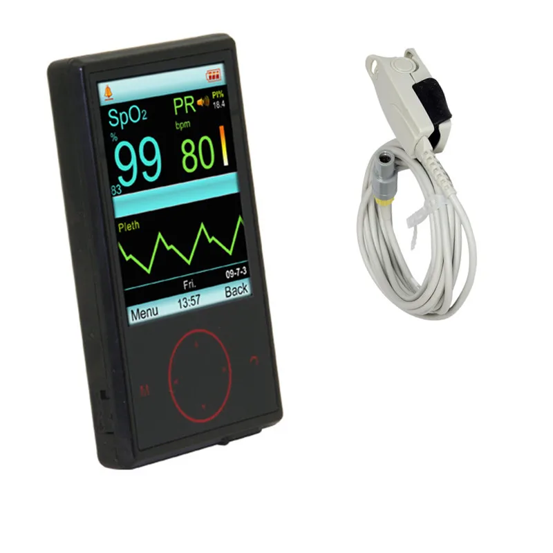 CMS60F Pulse Oximeter with data record function of multi userin Blood