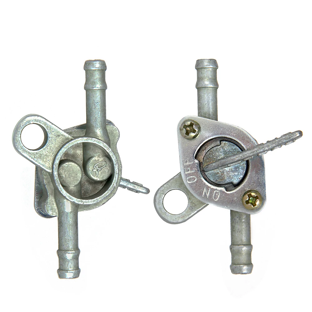 

Newest Fuel Petrol Tank Switch Tap Petcock Gasoline Valve With Two Ends On/Off Switch For Cross-country Motorcycle ATV Moped Hot