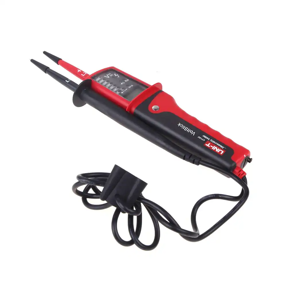 Uni T Ut15c цифровой измеритель напряжения 24V ~ 690V AC/DC Вольт тестер водонепроницаемый