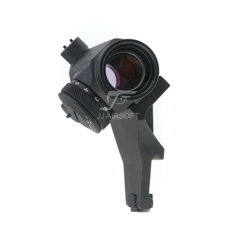 

JJ Airsoft Micro 1x24 Red Dot with 45 Degree Offset Mount (Black)