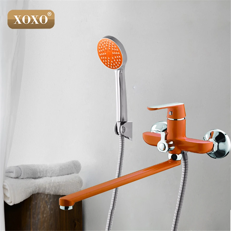 Xoxo Outlet Pipe Bath Shower Faucet Brass Body Surface Spray Painting Green 20020R20030Gr20010W huismerk kopen in de aanbieding Xoxo Outlet Pipe Bath Shower Faucet Brass Body Surface Spray Painting Green 20020R20030Gr20010W huismerk kopen in de aanbieding
