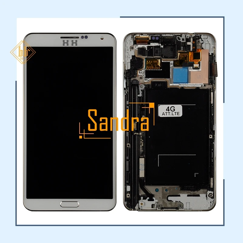 

HH 1Pcs 4G For Samsung Galaxy Note 3 LCD N9005 N9000 Lcd Display With Touch Screen Digitizer Assembly With Frame Free Shipping