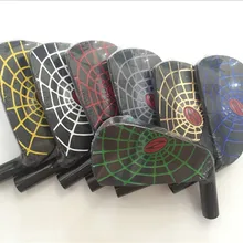 7 шт. Zodia паук Кованое железо набор черный Zodia паук клюшки для гольфа 456789Pw R/S Flex сталь/графит вал с крышкой на голову