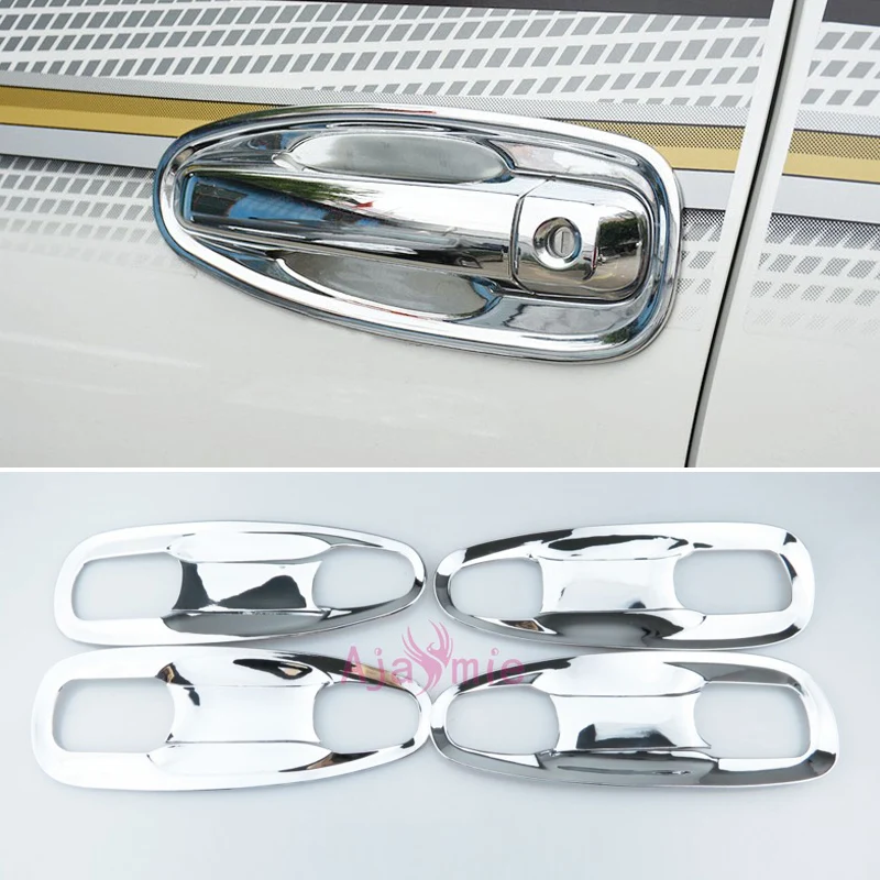 Для Toyota Land Cruiser 150 Prado LC150 FJ150 2010- дверной фонарь с ручкой зеркальная крышка решетка отделка хромированные аксессуары для автомобиля