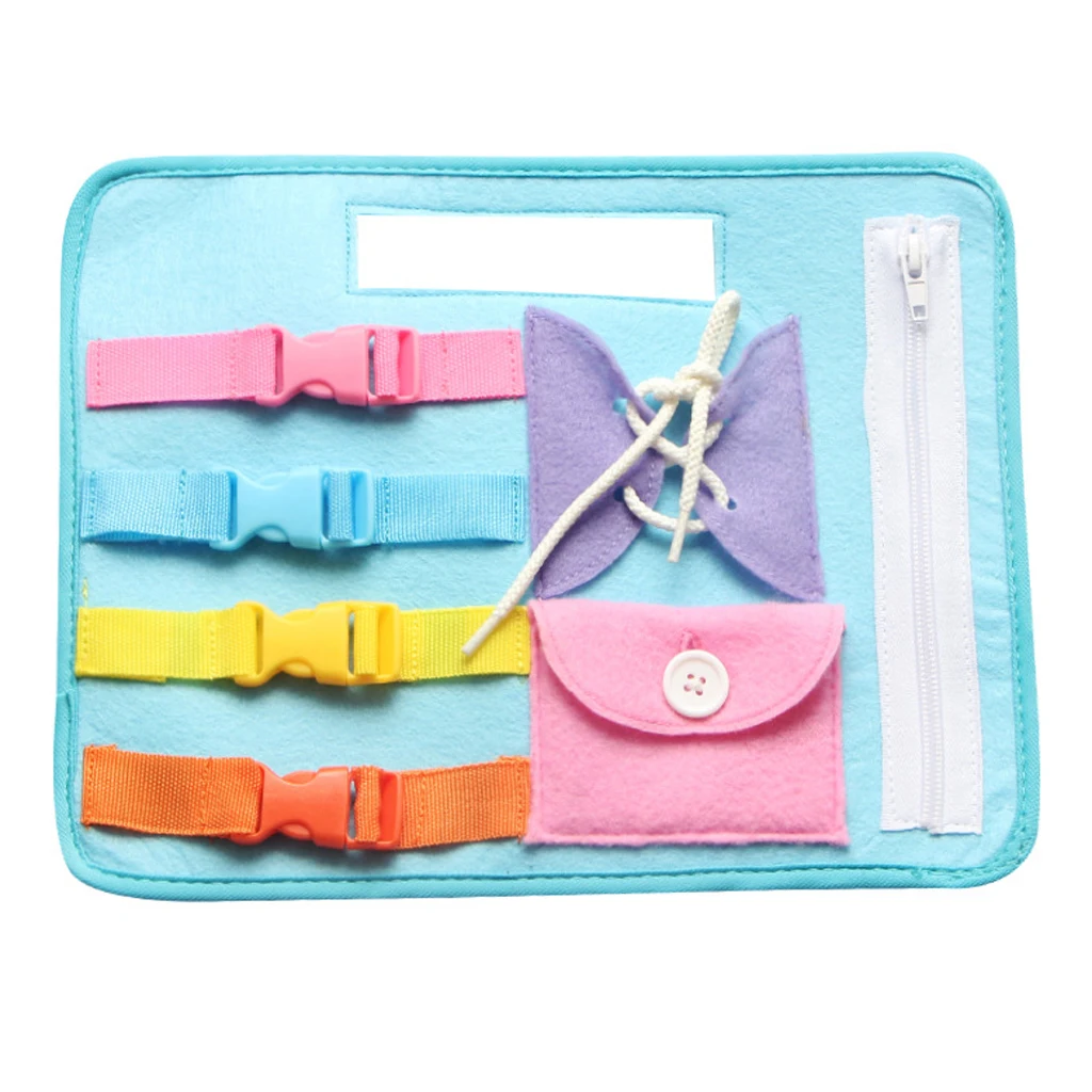 Learn to Zip Button Snap Buckle Tie Lace Plate Early Learning Educational Toy Basic Skill Teaching Tool Threading Shoes Set Learn to Zip Button Snap Buckle Tie Lace Plate Early Learning Educational Toy Basic Skill Teaching Tool Threading Shoes Set