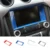 SHINEKA стайлинга автомобилей gps Панель крышка навигации Экран рамки Media Экран Крышка для Ford Mustang 2015 +