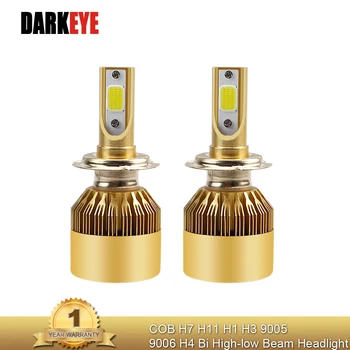 

Car Headlight Bulbs H7 LED H4 H1 H11 H8 H9 9005 9006 HB2 HB3 H3 Car Lights Super Bright Front Head Light 12V 6000K Universal