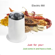 Электрическая шлифовальная машина бытовая мини сухая бобовая шлифовальная машина/мельница кофейная фасоль/мунг фасоль лекарственные материалы