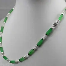 Натуральный! Цилиндрическая форма с зелёными камнями Серебряное ожерелье 1" кварцевые тонкие 925 Серебряные часы Крылья Женщины королева