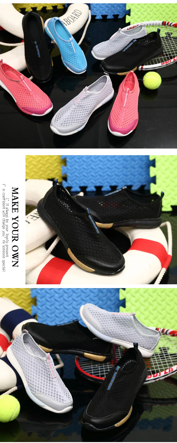 Brand Fashion Shoes Men Casual Lovers Air Mesh Sneakers High Top Summer Aqua Breathable Canvas Slip On Boat Mens Shoe (7)