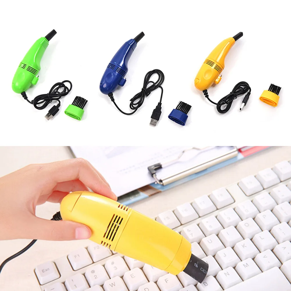 4Pcs Computer PC Keyboard Mini USB Vacuum Dust Cleaner Portable Brush Tools JLRJ88