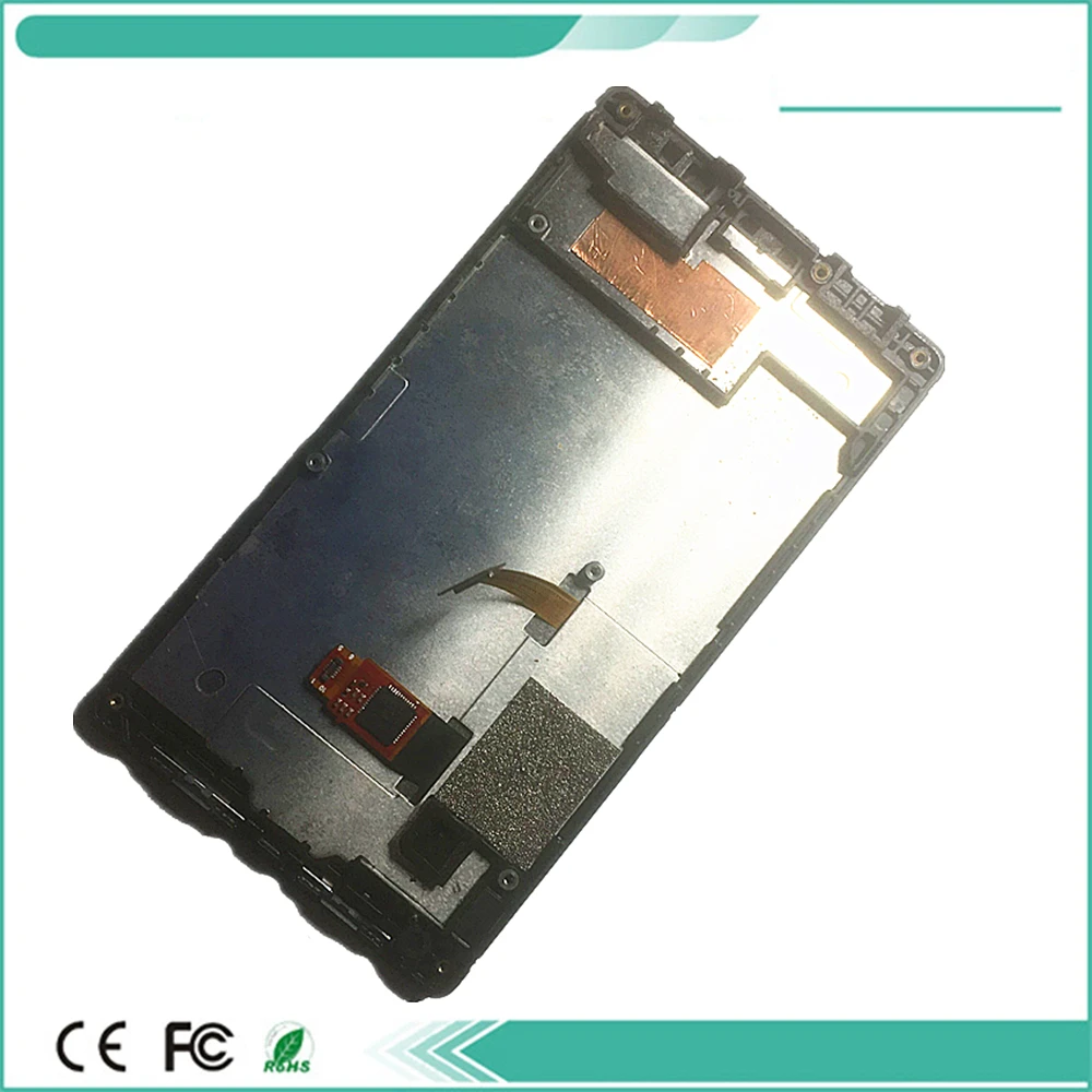 

Рамка + ЖК-экран для Nokia X2, двойная SIM-карта, телефон с дигитайзером X2DS, переднее стекло, Замена объектива, бесплатная доставка, 1 шт./лот