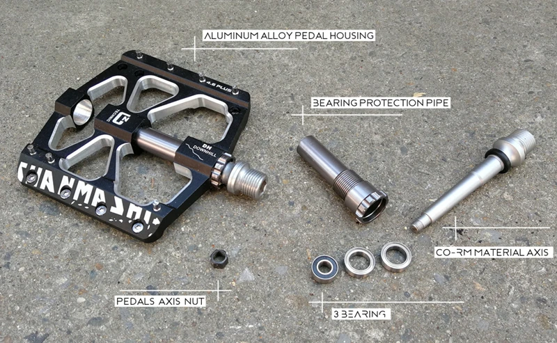Новая противоскользящая педаль MTB велосипеда хорошая рукоятка плоская педаль, сверхлегкая сплав лучшего качества 3 подшипники системы спуска