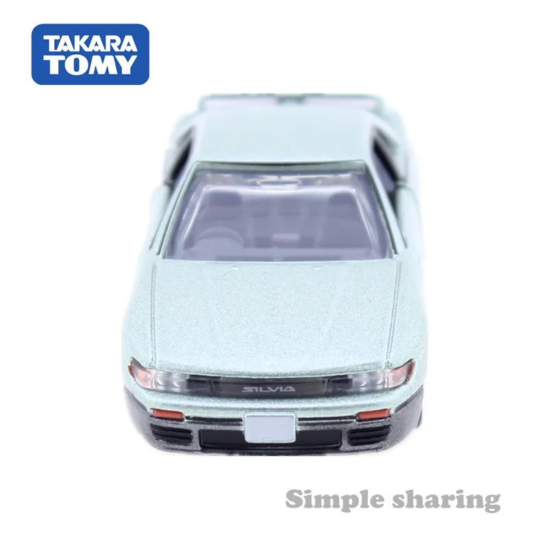 Takara Tomy Tomica Премиум № 08 Nissan Сильвия светильник зеленый весы 1/62 металл литья под давлением игрушечный автомобиль модель комплект популярные детские игрушки для детей