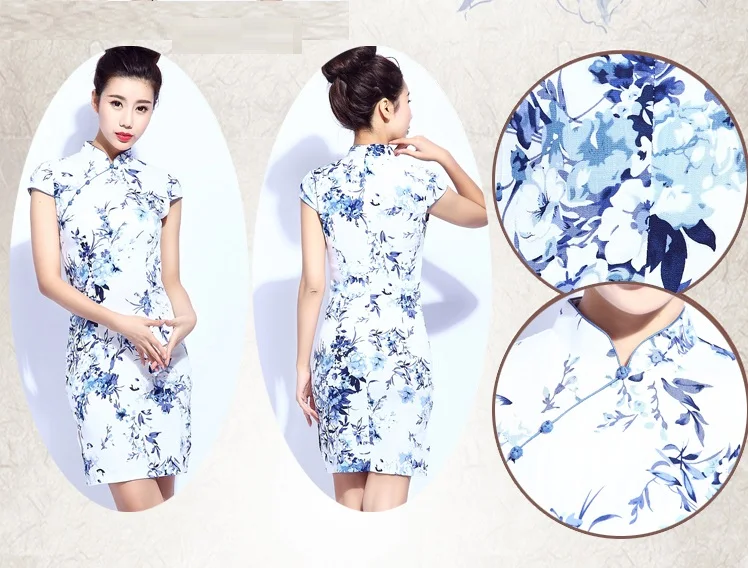 Women 5XL 4XL Shanghai Tang Qipao Cheongsam Evening Party  (1)