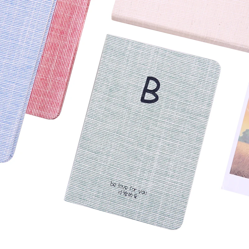

Creative Notebook Stationery Handbook Cloth Cover Grid Blank Paper Notebook Personal Diary Planner Agenda Journal Notepad