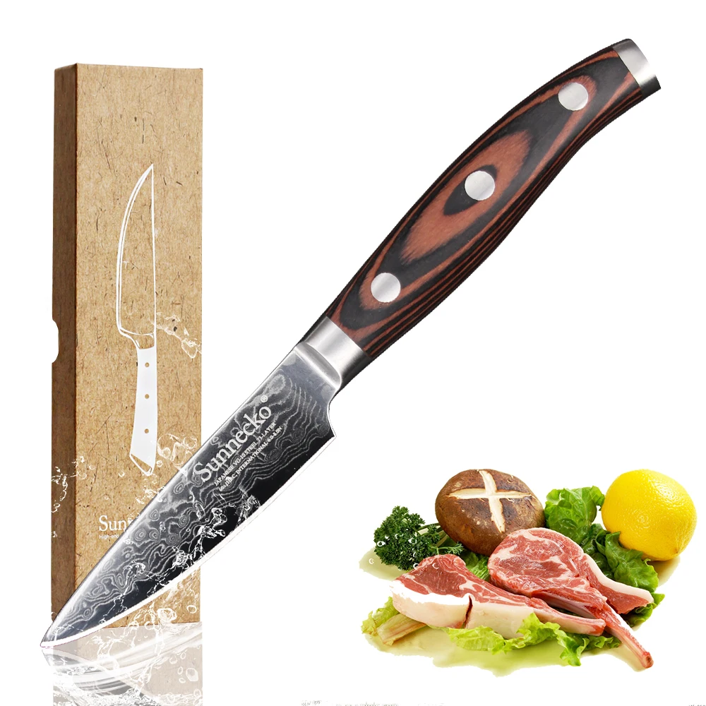 Buy Sunnecko 3.5" Fruit Paring Knife Japanese VG10