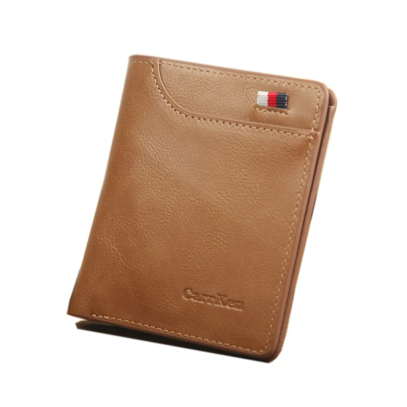 عالية الجودة لينة محفظة جلدية رجالي خمر نمط الرجال محافظ محفظة أنيقة الذكور الائتمان حامل بطاقة الرجال محافظ عملة جيب