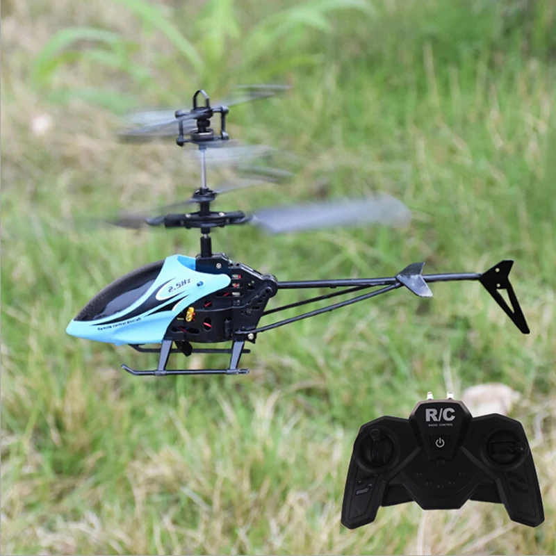 

2 CH 2 Channel RC helicopter mini rc drone with gyro crash resistant rc toys for boy kids gift Red Yellow blue