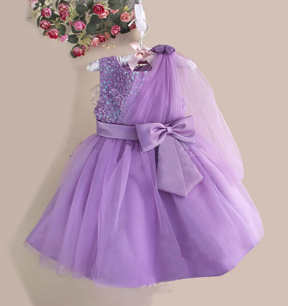 Новинка года; летнее свадебное платье из тюля с цветочным бантом для маленьких девочек; детская одежда принцессы; vestido