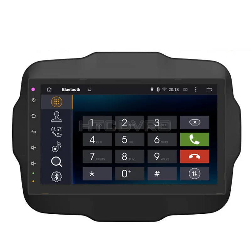 Best YMODVHT 10.1inch Octa Core 4GB+32GB Android 9.0 Car DVD Player for Jeep Renegade 2015- Radio Stereo GPS Navigation 4