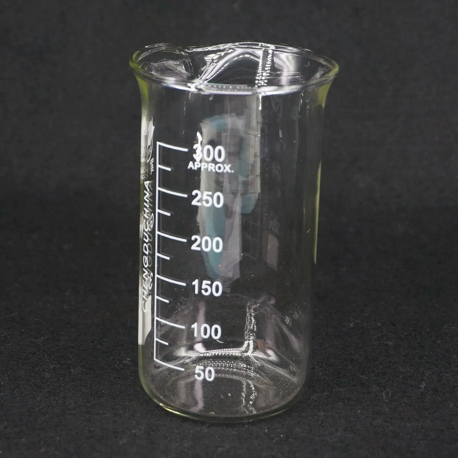 

300ml Tall Form Beaker Chemistry Laboratory Borosilicate Glass Transparent Beaker Thickened with spout