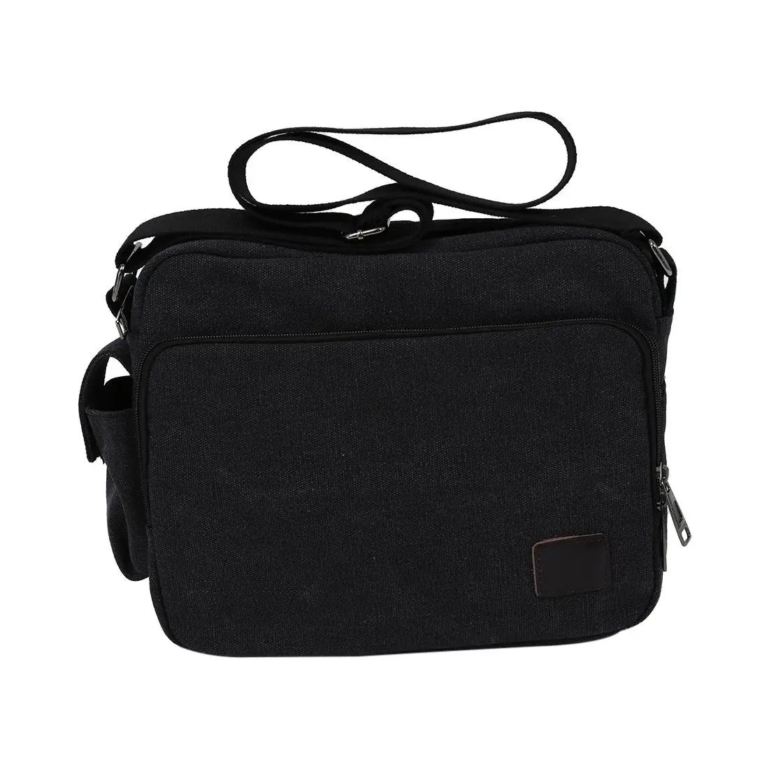 Men canvas Shoulder bag black for vacation on Alibaba