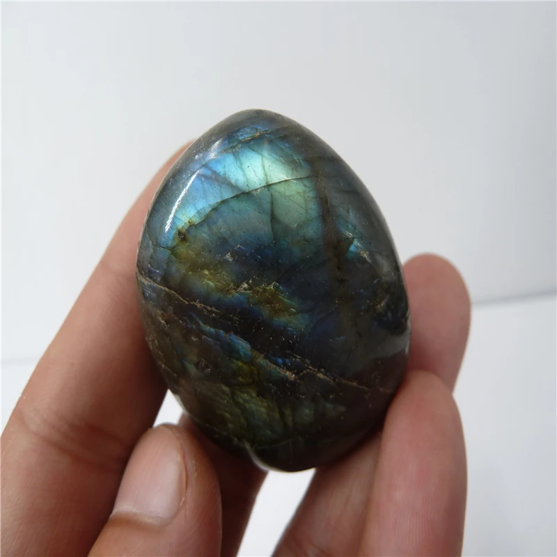 

NATURAL Labradorite Crystal Gem Stone polishing Original Healing T860