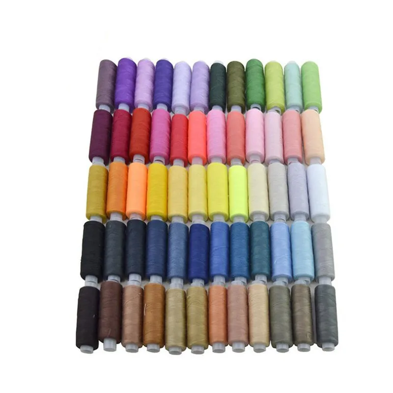 

60 different colors sewing thread 250 yards each as DIY sewing thread kit for hand sewing or machine sewing thread and 30 colors