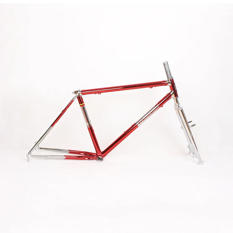 Хромированная молибденовая сталь 4130 MTB велосипедная рама 26 дюймов DIY рама для горного велосипеда туристическая велосипедная Рама 17,5 дюймов 19 дюймов