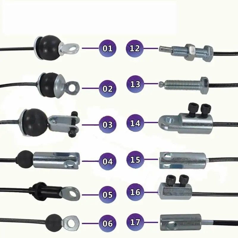Fitness equipment accessories wirerope steel wire rope assemblies, 5mm/6mm wire and head accessories set. gym cable customize Fitness equipment accessories wirerope steel wire rope assemblies, 5mm/6mm wire and head accessories set. gym cable customize
