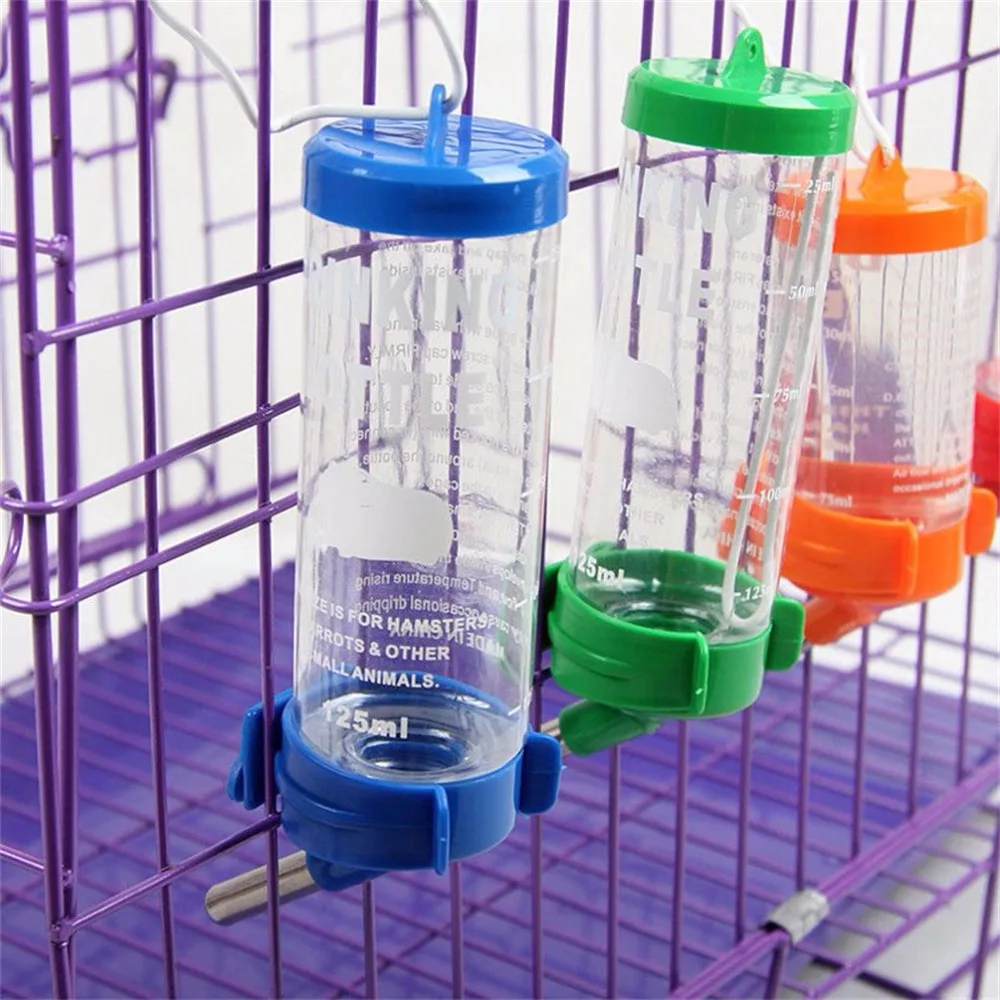 

250 ml Automatic Water Bottle Drinker for Bunny Small Animal Automatic Pet Drinker Nipple Bottle