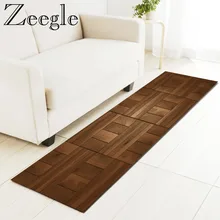 Zeegle дверной коврик деревянная живопись пол коврик для кухни анти-скольжение спальня прикроватные коврики ковры для гостиной домашний коврик