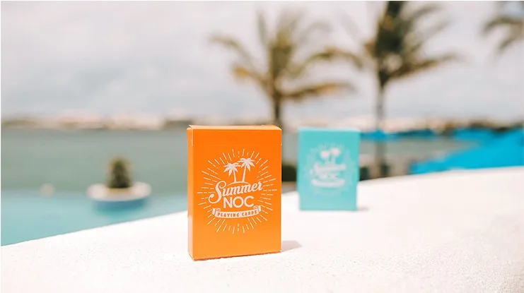 Limited Edition Summer NOC (Orange) Playing Cards 2